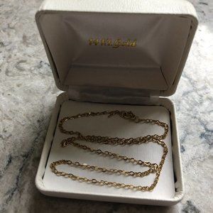 14 karat yellow gold necklace